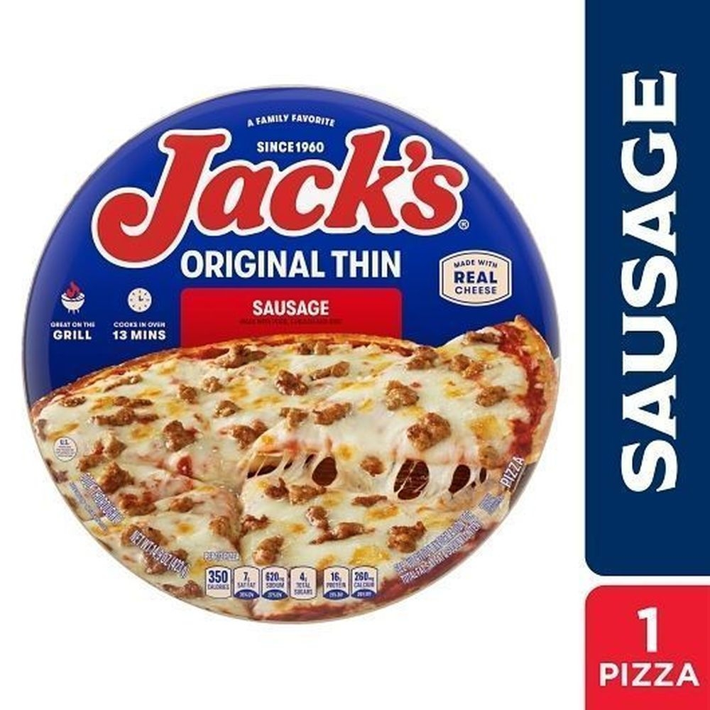 Jack's Original Sausage Pizza, 14.9 Ounce -- 12 per case