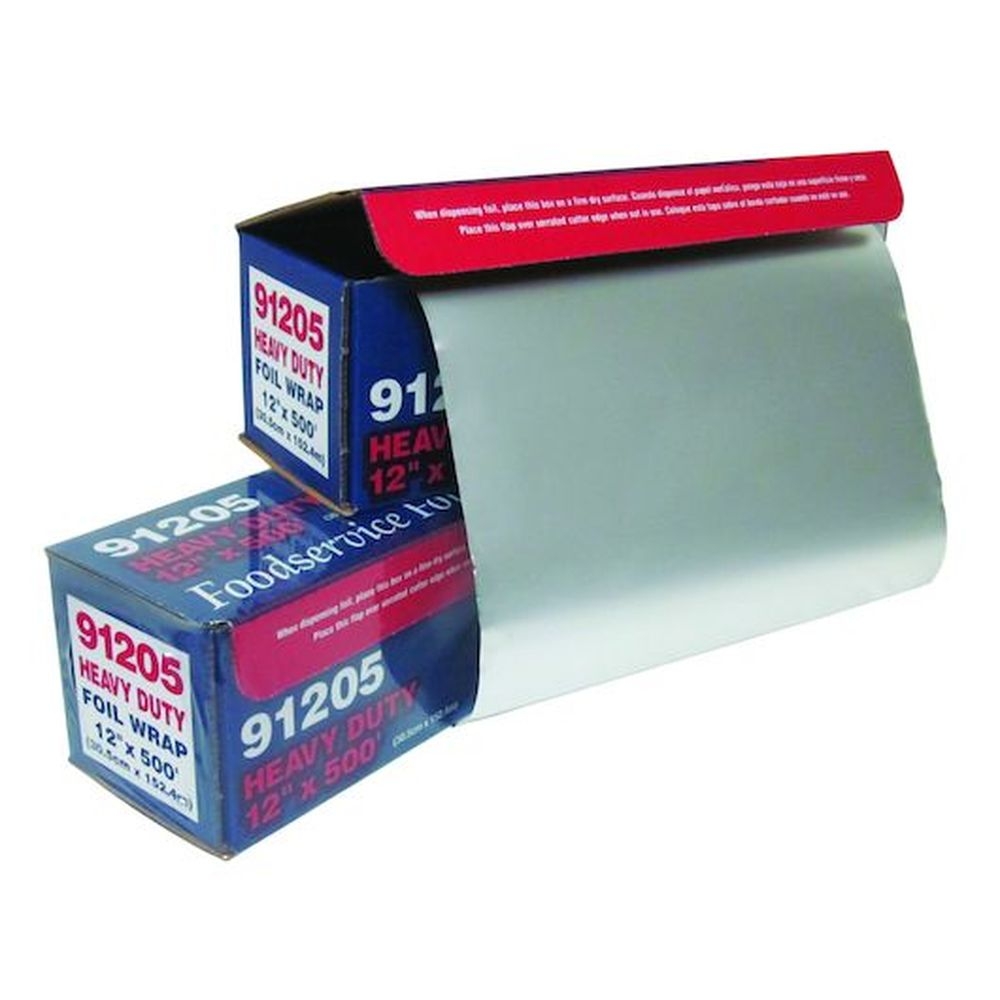 Durable Heavy Foil Roll, 12 inch x 500 feet