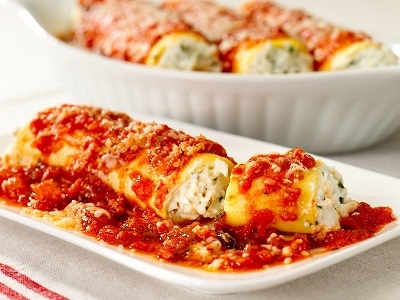 Seviroli Foods Cheese Manicotti Pasta, 10 Pound.