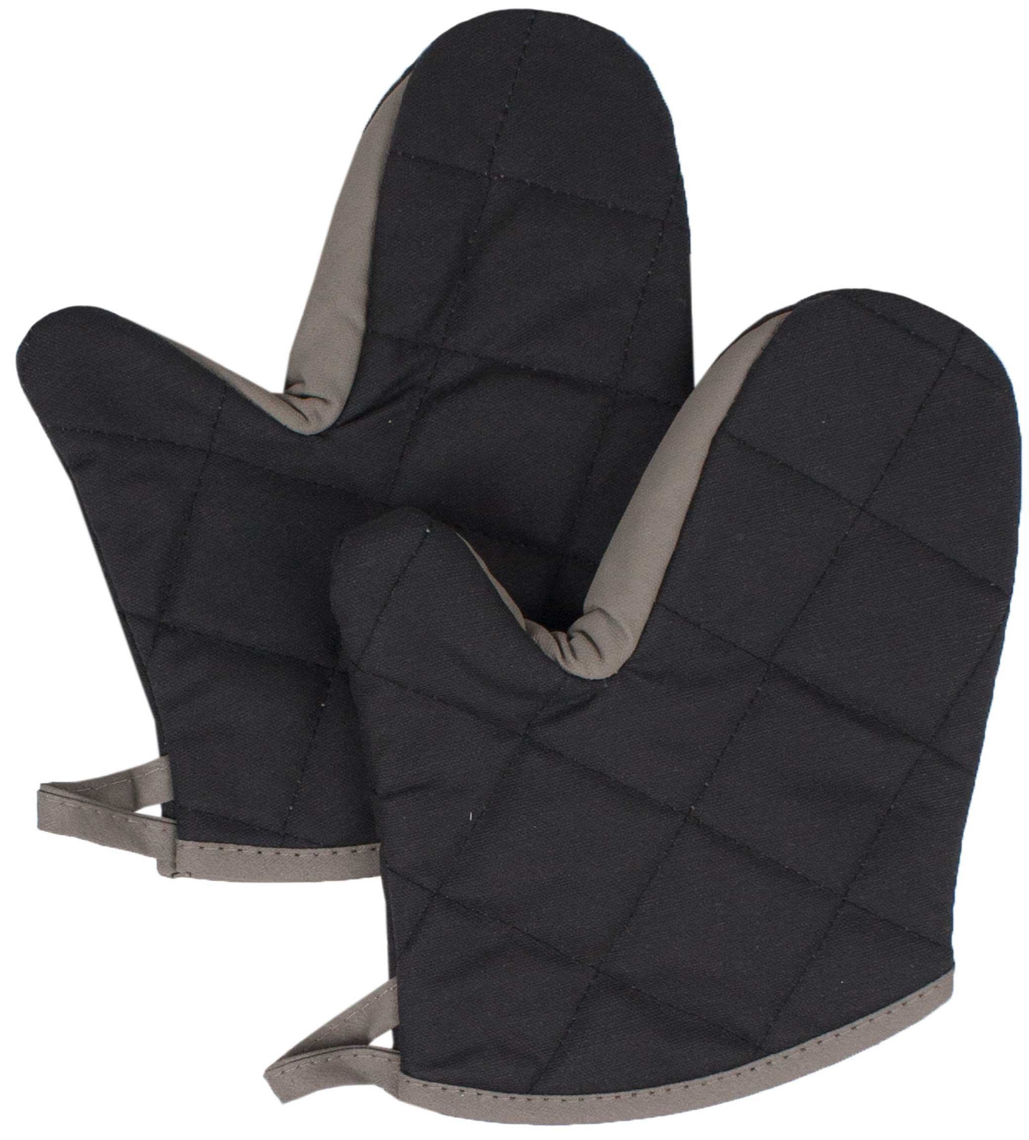 RITZ Chefs Line Black Extra Protective Dura Serve Oven Mitt, 10.5 inch -- 144 per case