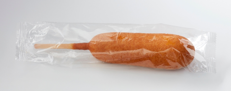 Foster Farms Whole Grain Chicken Corn Dog, 4 Ounce -- 96 per case.