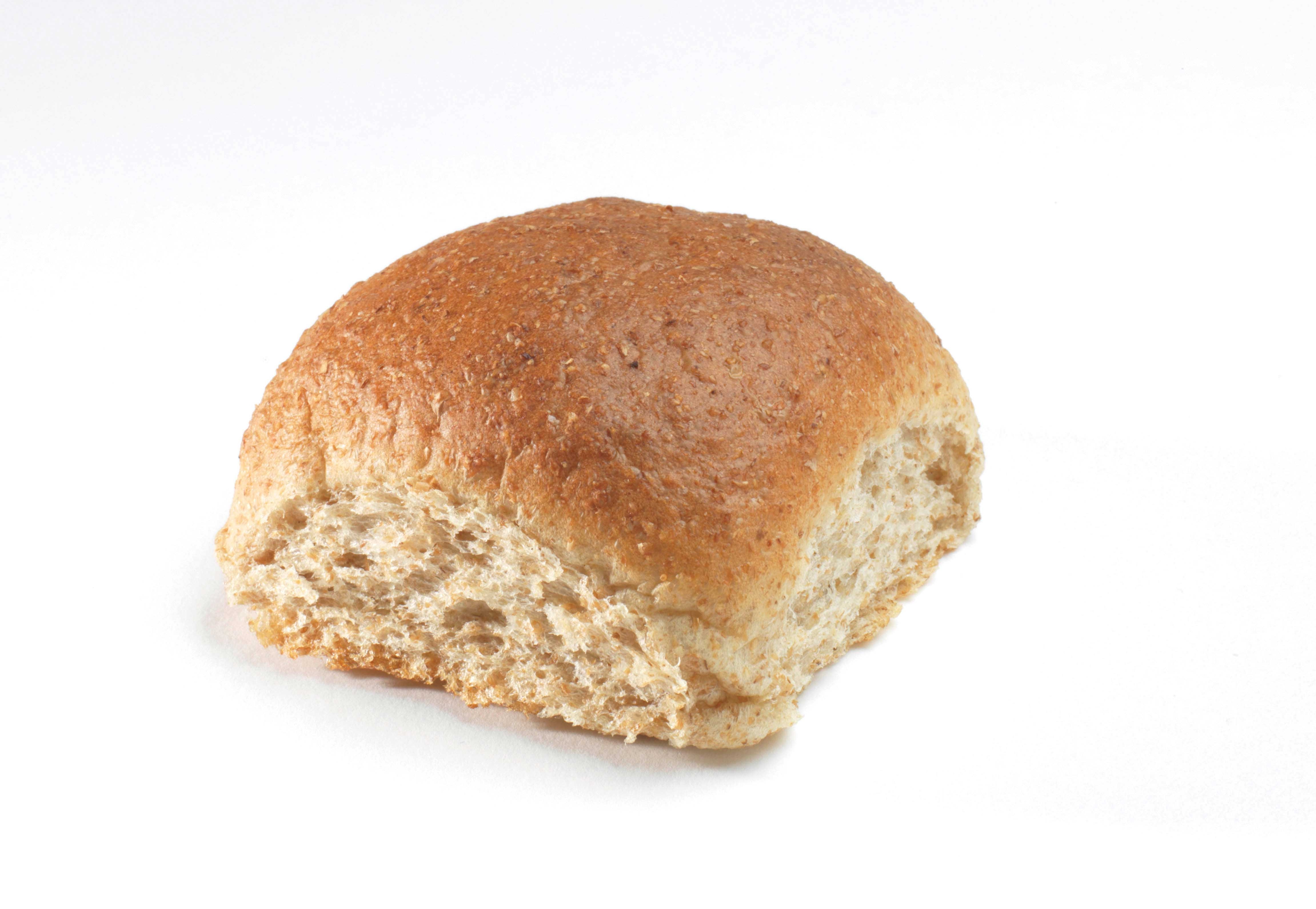 European Bakers 100 Percent Whole Wheat Dinner Roll, 1.1 Ounce - 24 per pack -- 8 packs per case.
