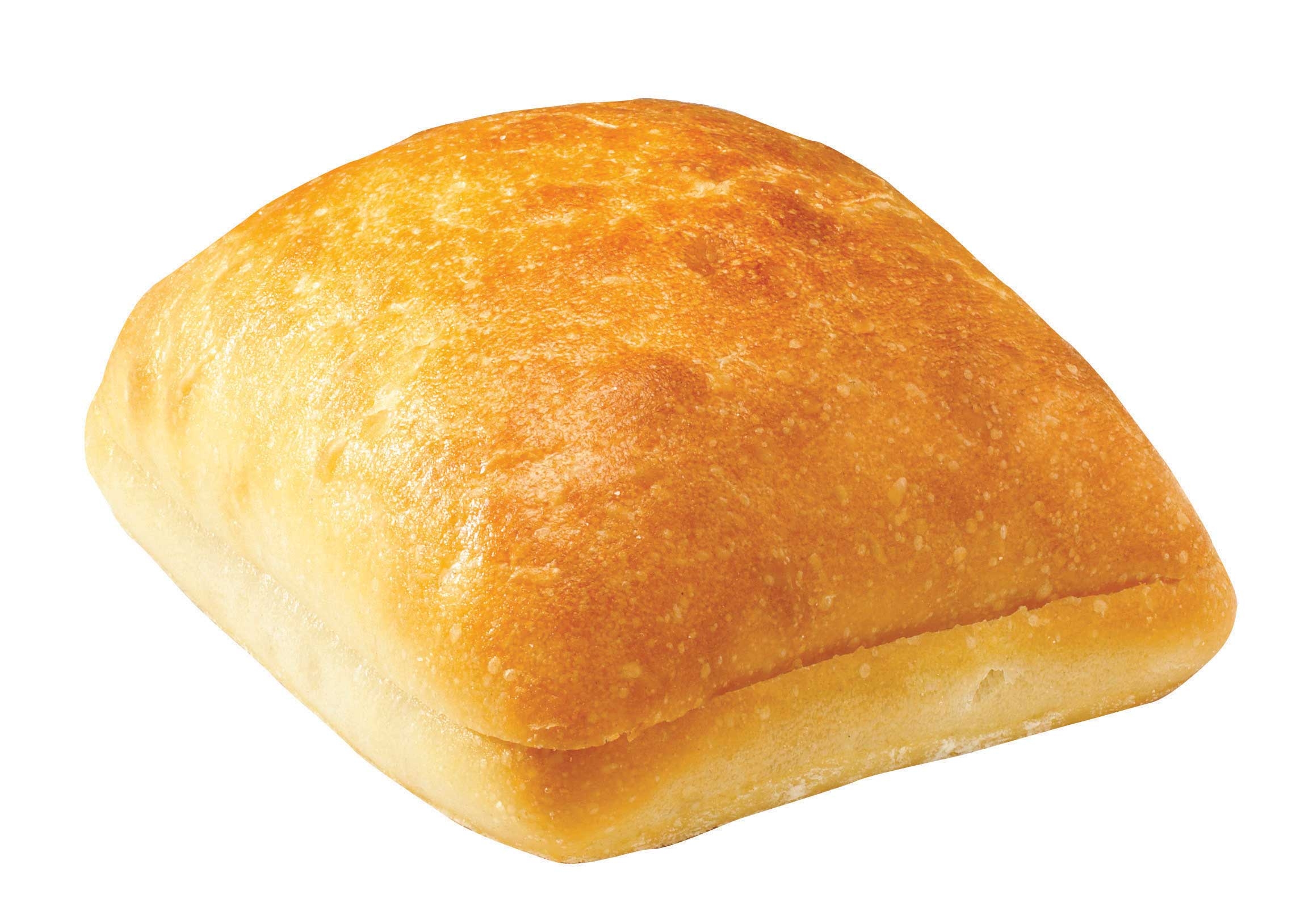 Flowers Foods European Bakers Sliced Ciabatta, Sandwich Bun, 4 x 4 inch - 8 per pack -- 8 packs per case.