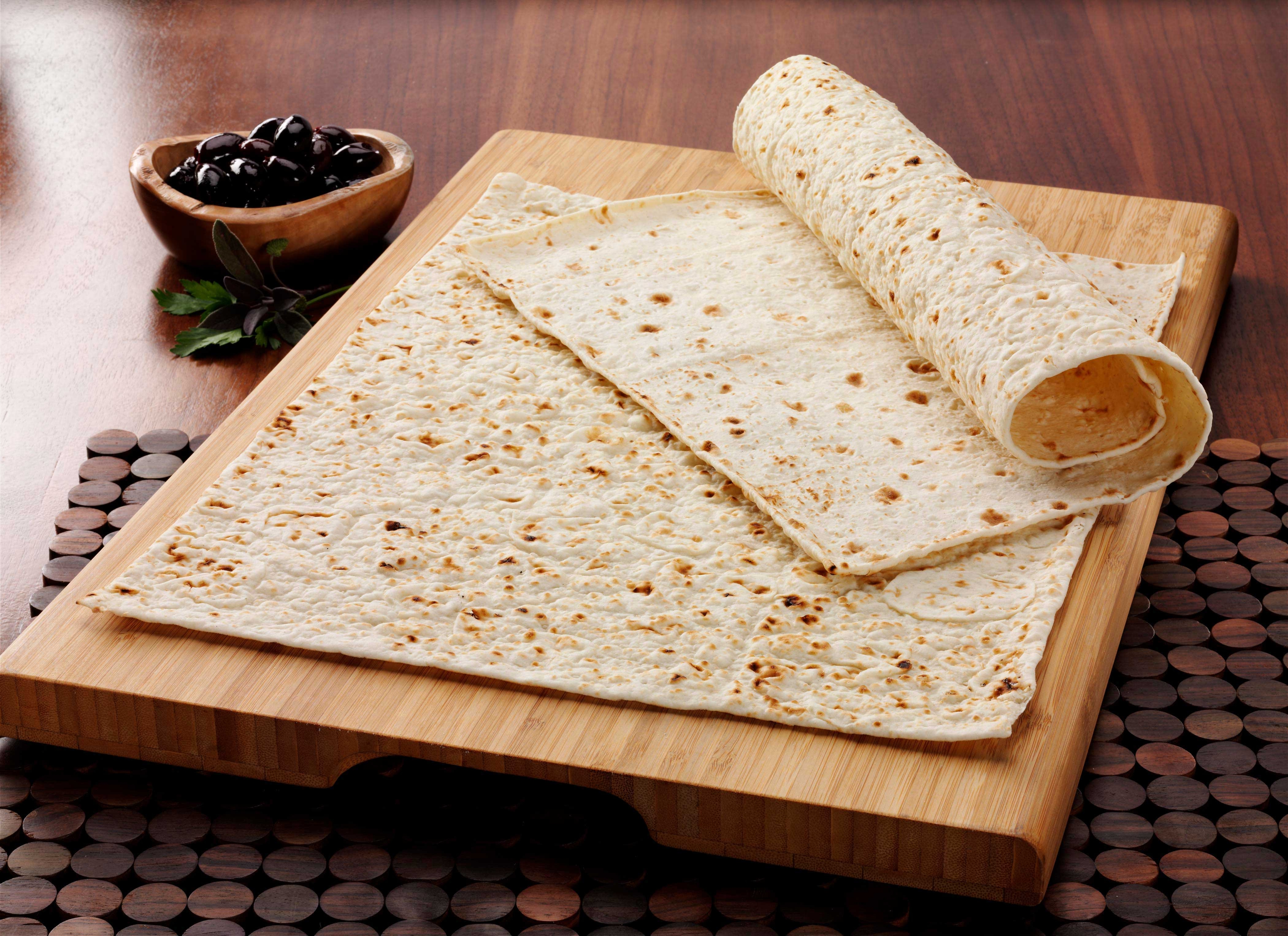 One Republic Lavash Flat Bread, 4.2 Ounce - 10 per pack -- 4 packs per case.