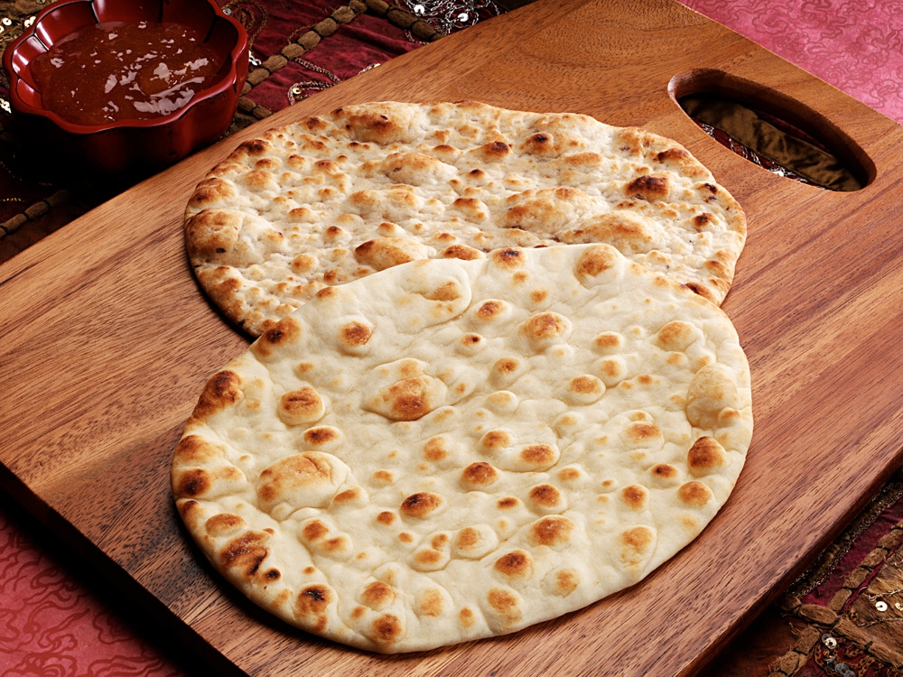 One Republic Oval Flatbread Naan, 2.4 Ounce -- 12 per case.