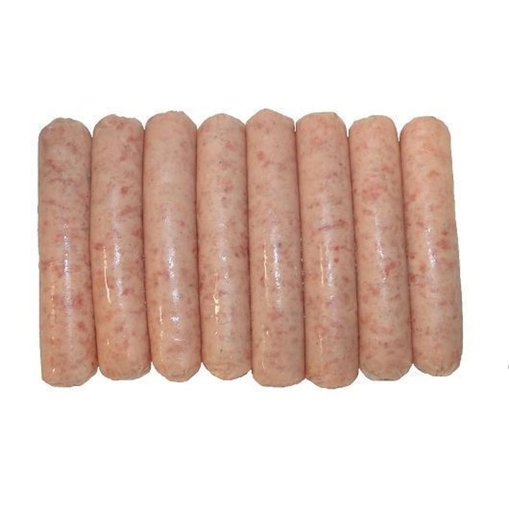 Rose Packing Raw Skin-On 16:1 Pork Sausage Links, 165 count -- 160 per case