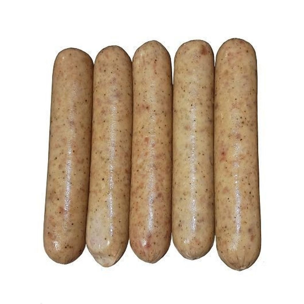 Guinness Beer Brats Fully Cooked 5:1 Skinless Bratwurst Sausage Links, 3.2 Ounce -- 50 per case