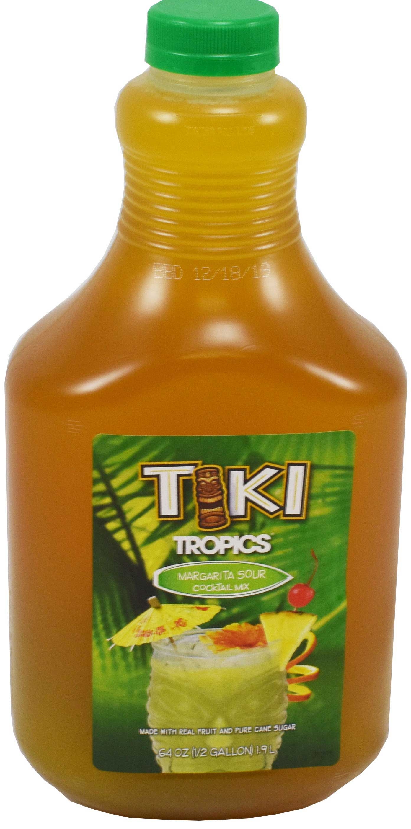 Tiki Tropics Margarita Cocktail Mixer, 64 Fluid Ounce -- 6 per case.
