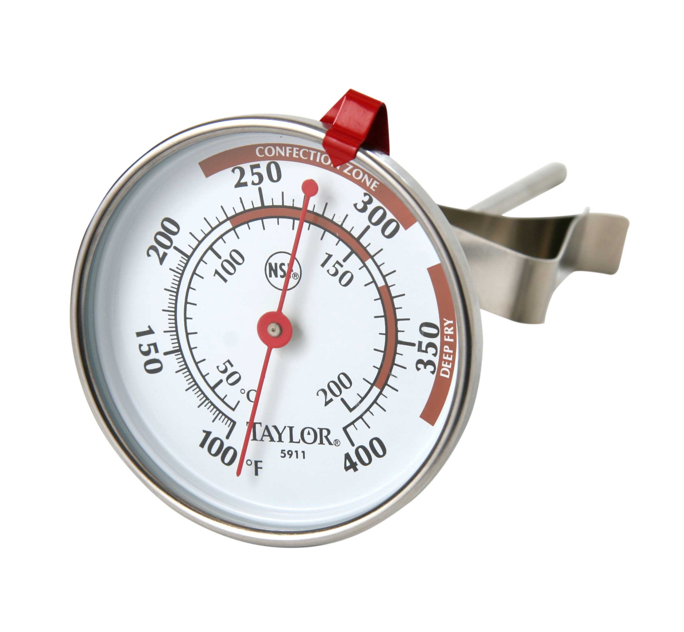 Taylor Bi-Therm Classic Candy and Deep Fry Thermometer, 2 3/4 inch.