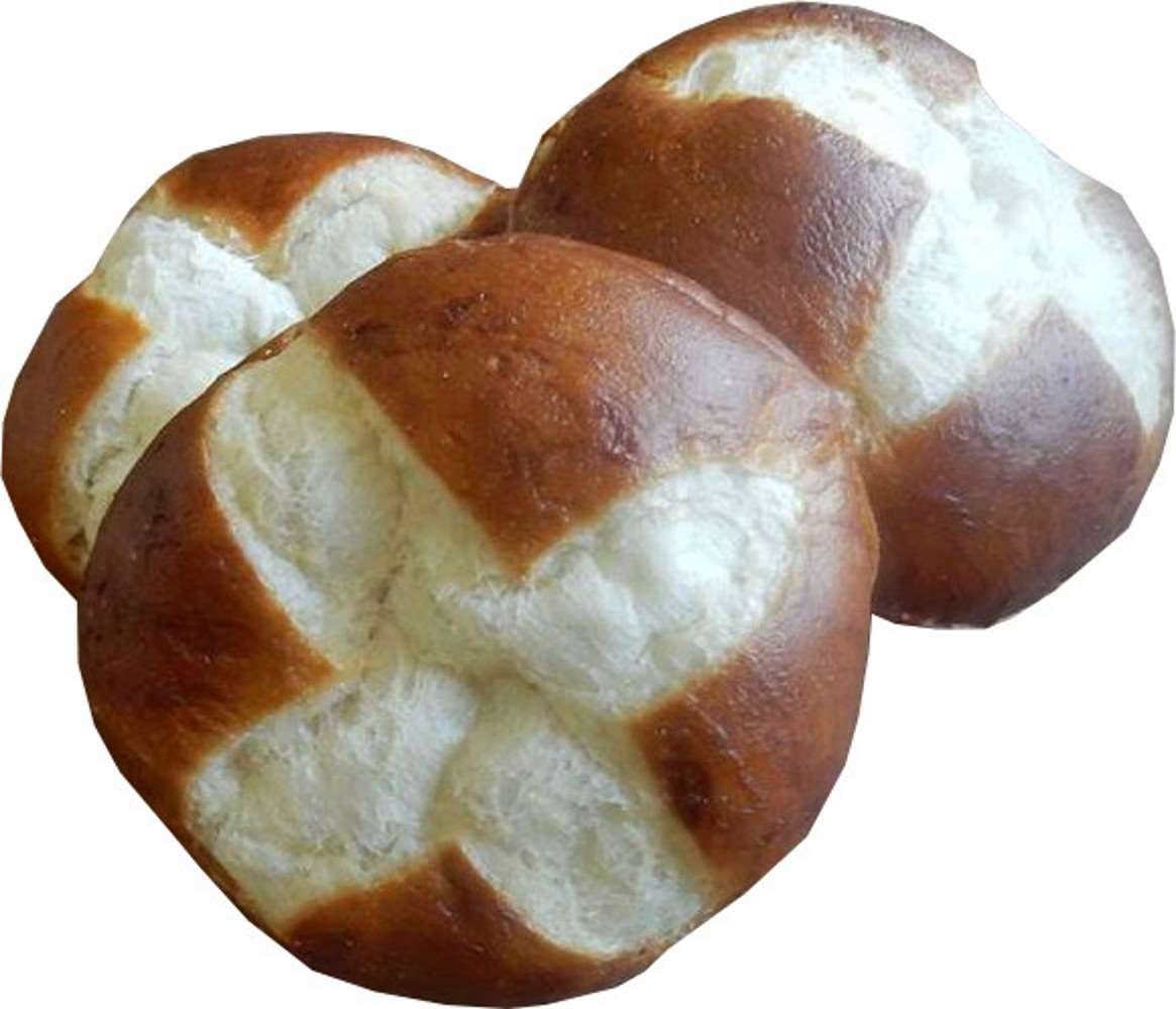 Gonnella Pretzel Sand Roll, 3 Ounce -- 40 per case