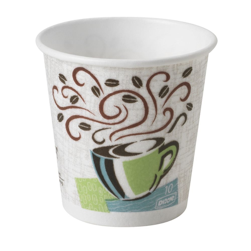 Dixie PerfectTouch Coffee Dreams Insulated Paper Cup, 10 Ounce Capacity -- 1000 per case