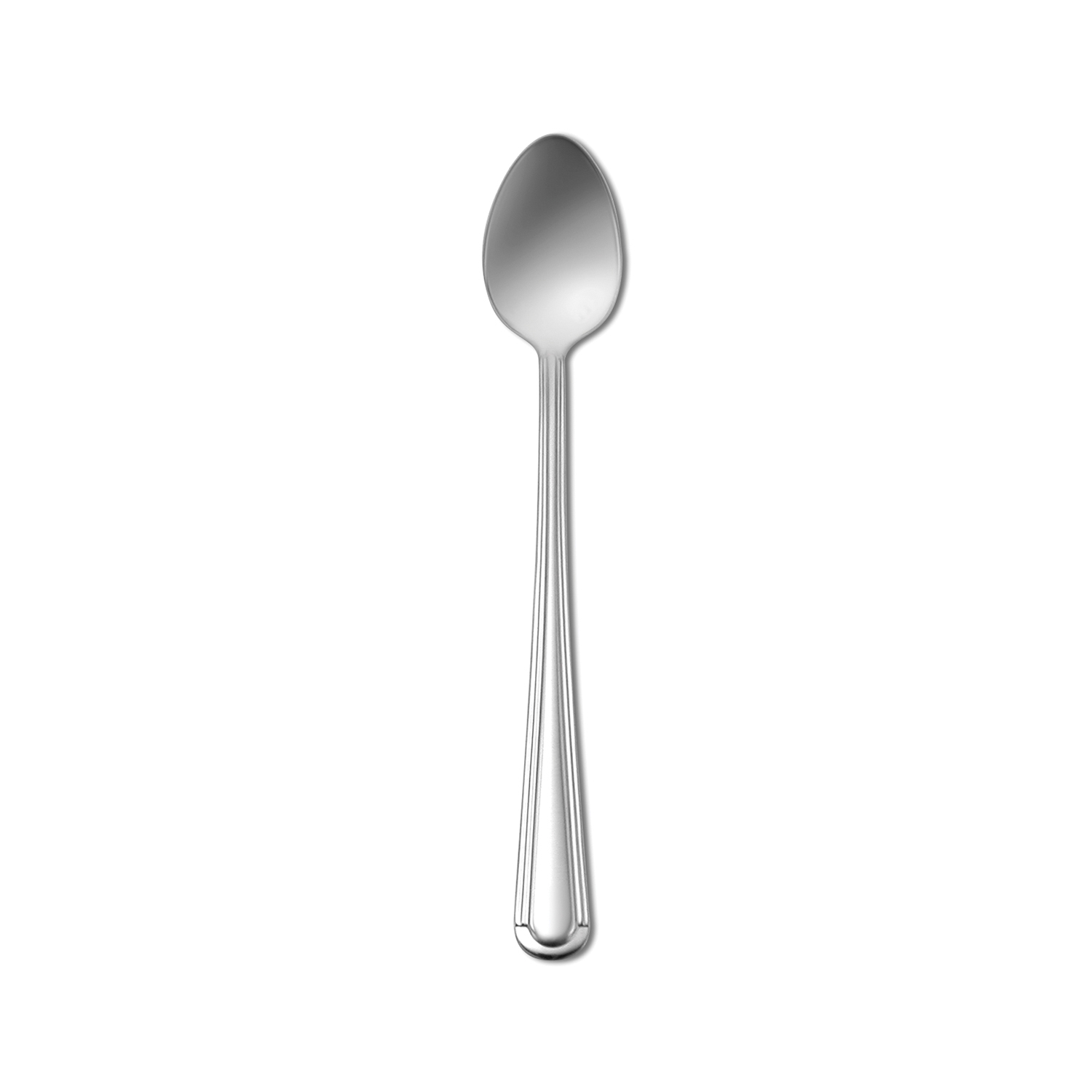 Santandrea 5-Star 7.125 Inch Iced Tea Spoon - Verdi Stainless Steel Pattern -- 12 Per Case.