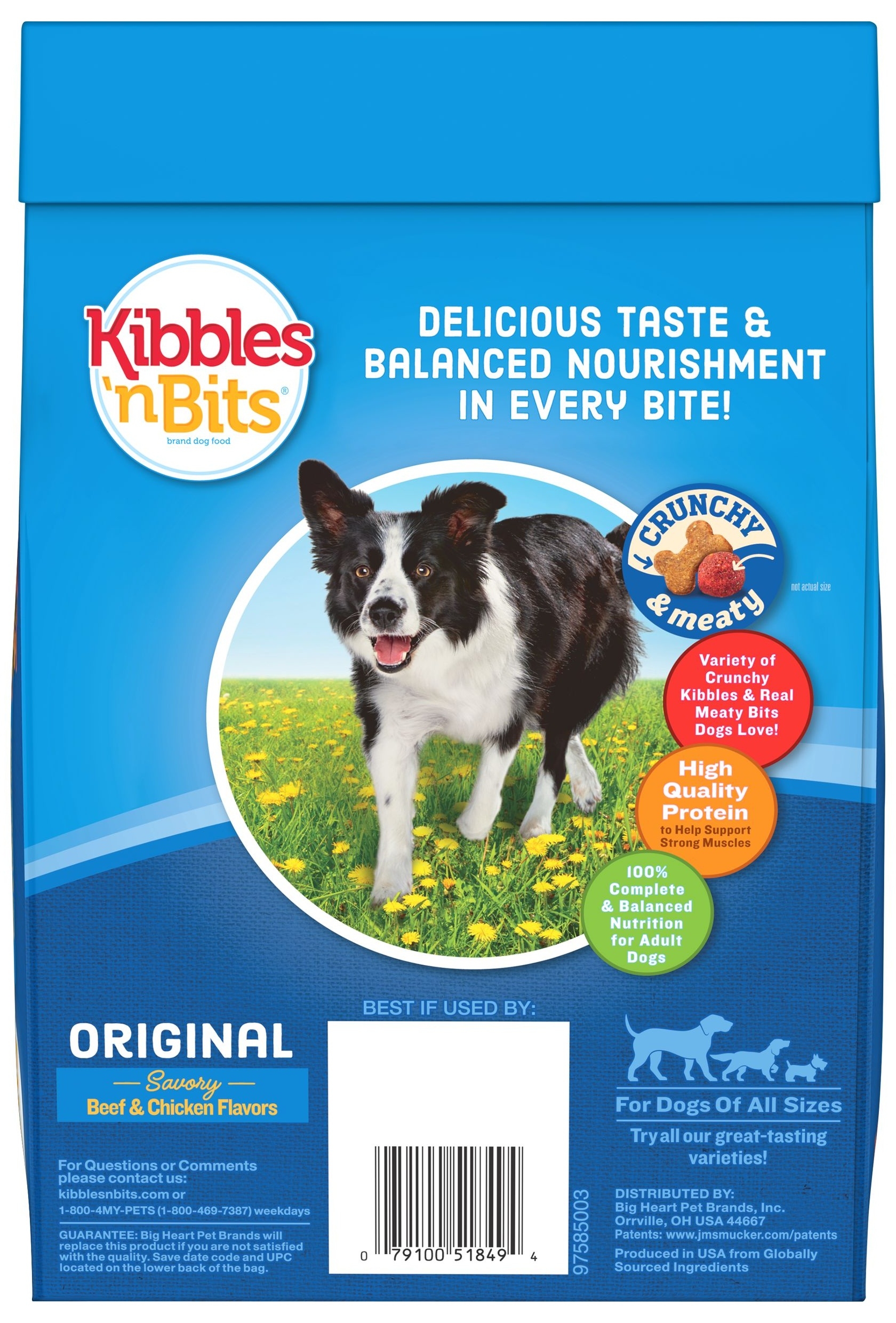 Kibbles N Bits Original Dog Food, 3.5 Pound -- 4 per case.