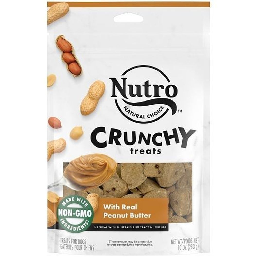 Natural Choice Peanut Butter Crunchy Treat for Dogs, 10 Ounce -- 6 per case