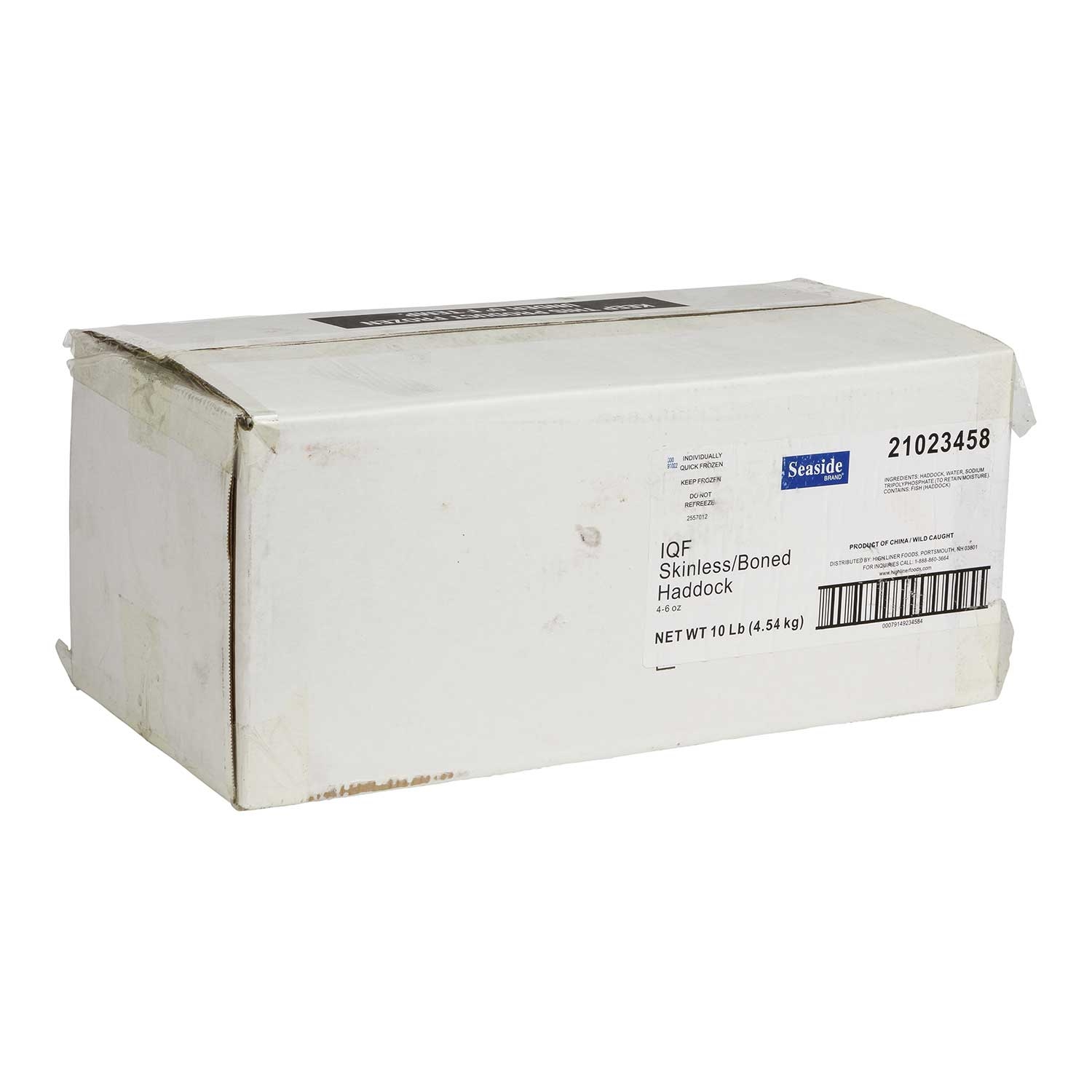 High Liner Skinless Haddock Fillet, 10 Pound.