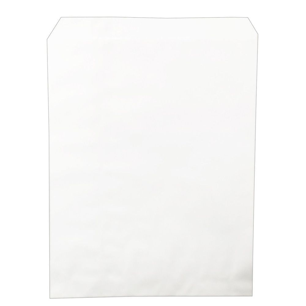 Duro Basis White Merchandise Bag, 8.5 x 11 inch -- 2000 per case.