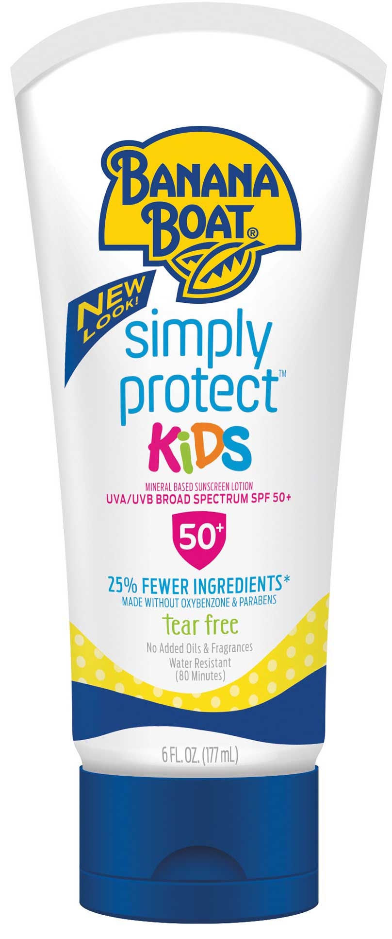 Banana Boat Kids Simply Protect Sunscreen Lotion, 6 Fluid Ounce -- 12 per case