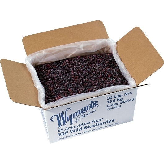 Wyman's Wild Blueberries, 30 Pound