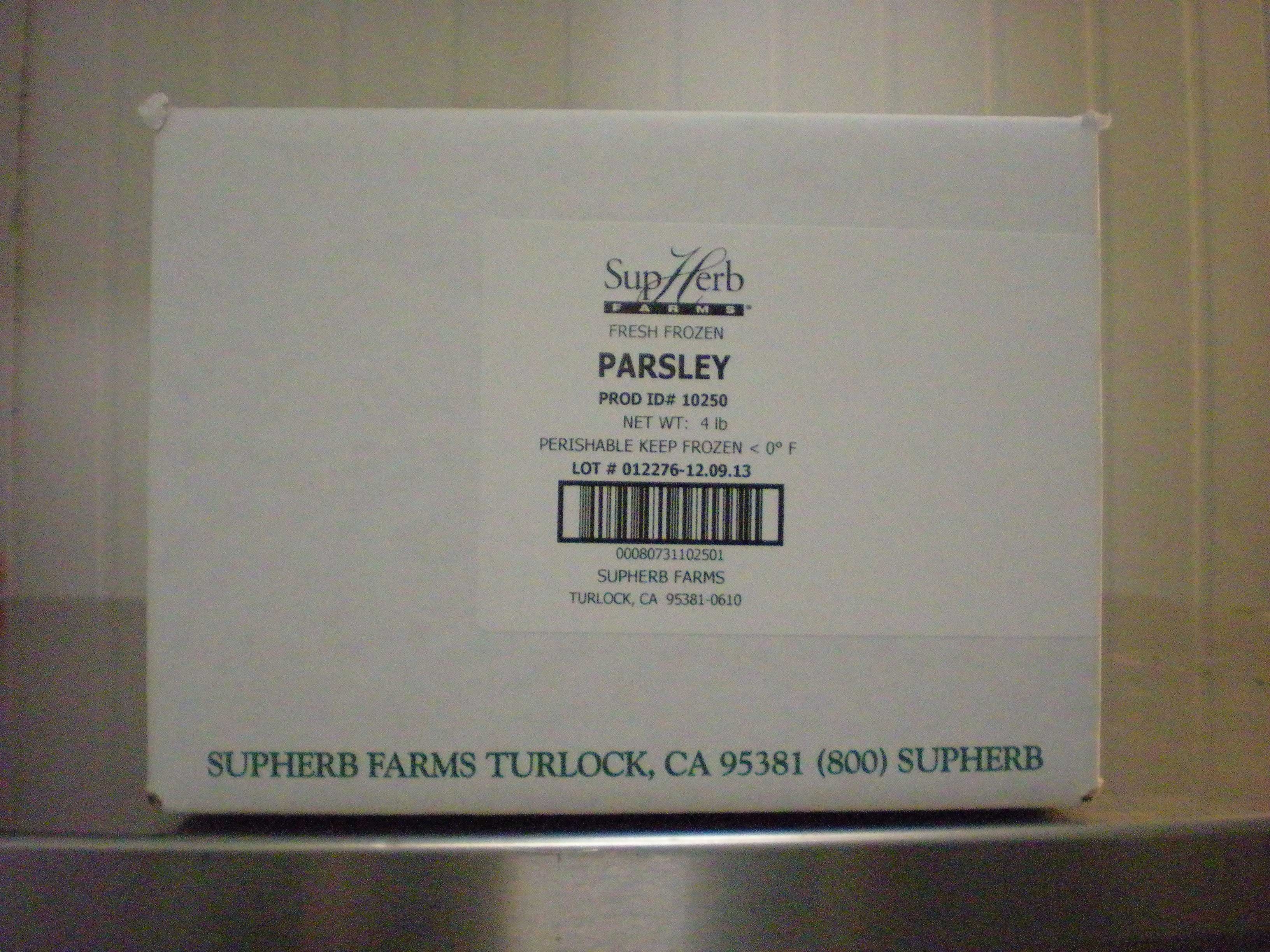 SupHerb Farms Parsley, 4 Pound.