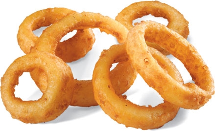 Commodity Potatoes 3/8 inch Gourmet Breaded Onion Ring, 2.5 Pound -- 6 per case.