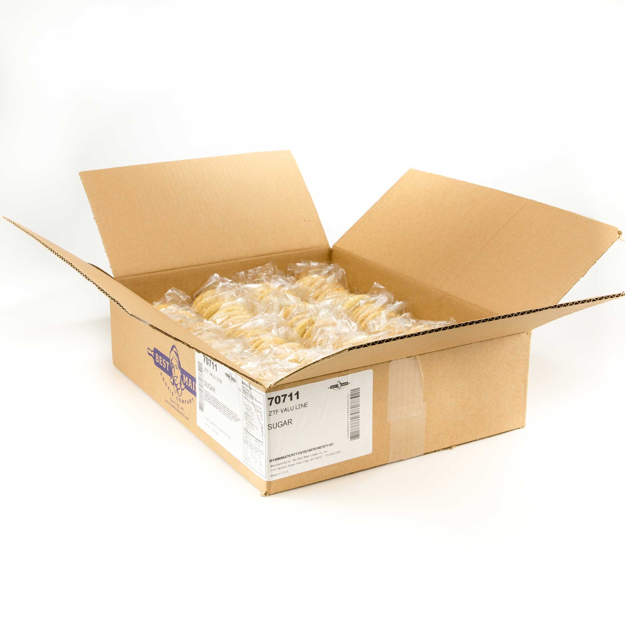 Best Maid Individually Wrapped Sugar Cookie, 1 Ounce -- 144 per case.