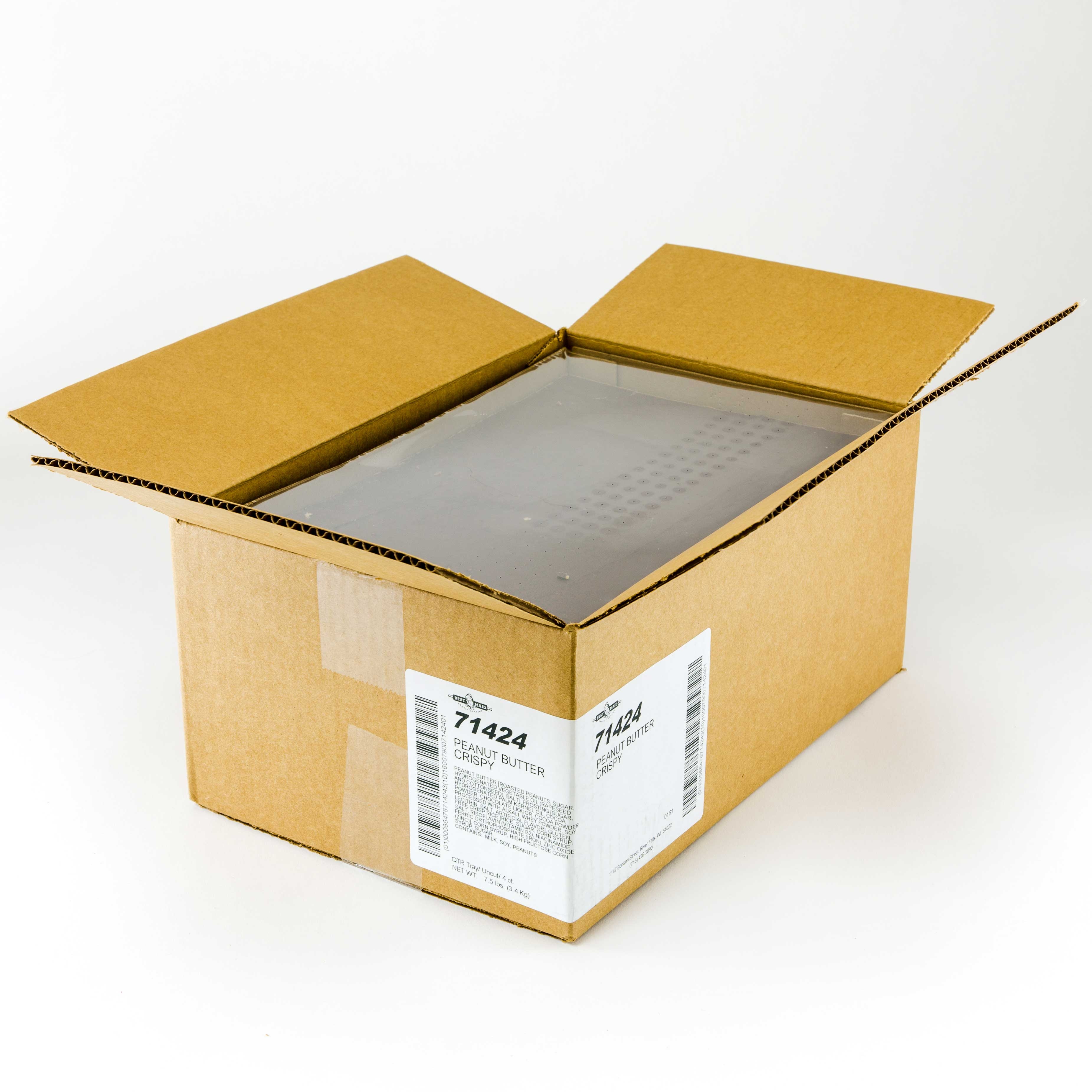 Best Maid Quarter Sheet Uncut Peanut Butter Crispy Bar, 1.8 Ounce -- 4 per case.