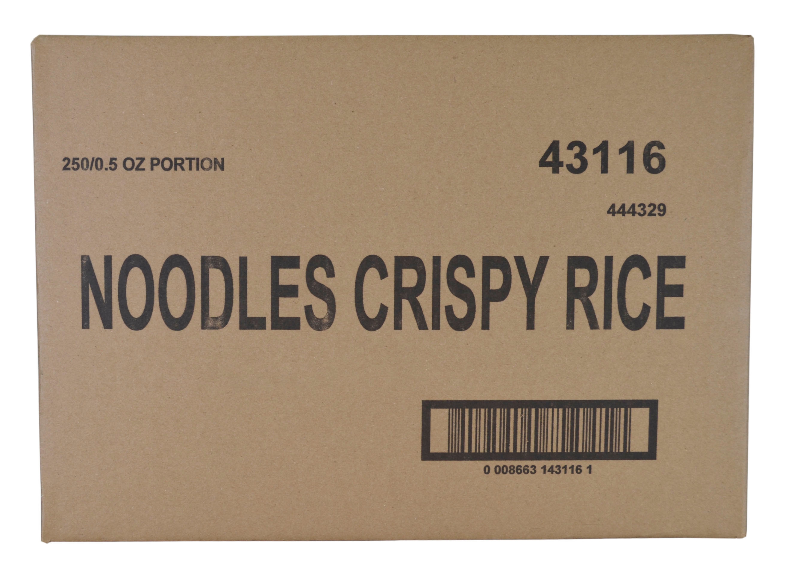 Fresh Gourmet Crispy Noodle Topping - 0.5 oz. portion, 250 per case