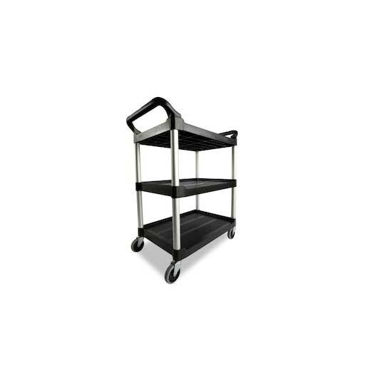 Rubbermaid Black Utility Cart