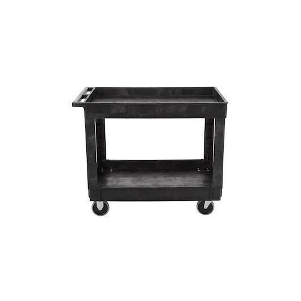 Rubbermaid Black Standard Utility Cart, 500 Pound Capacity