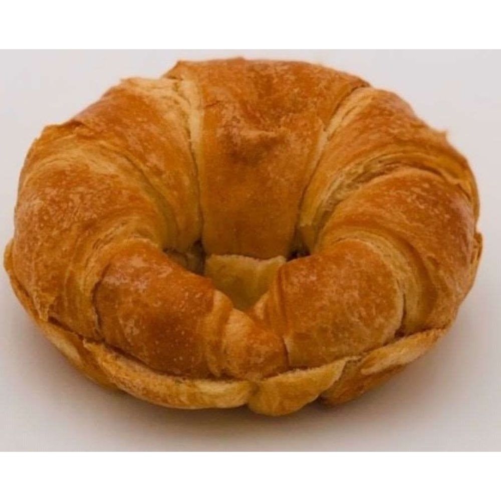 Gold Standard Baking Sliced Round Butter Croissant, 3 Ounce -- 48 per case