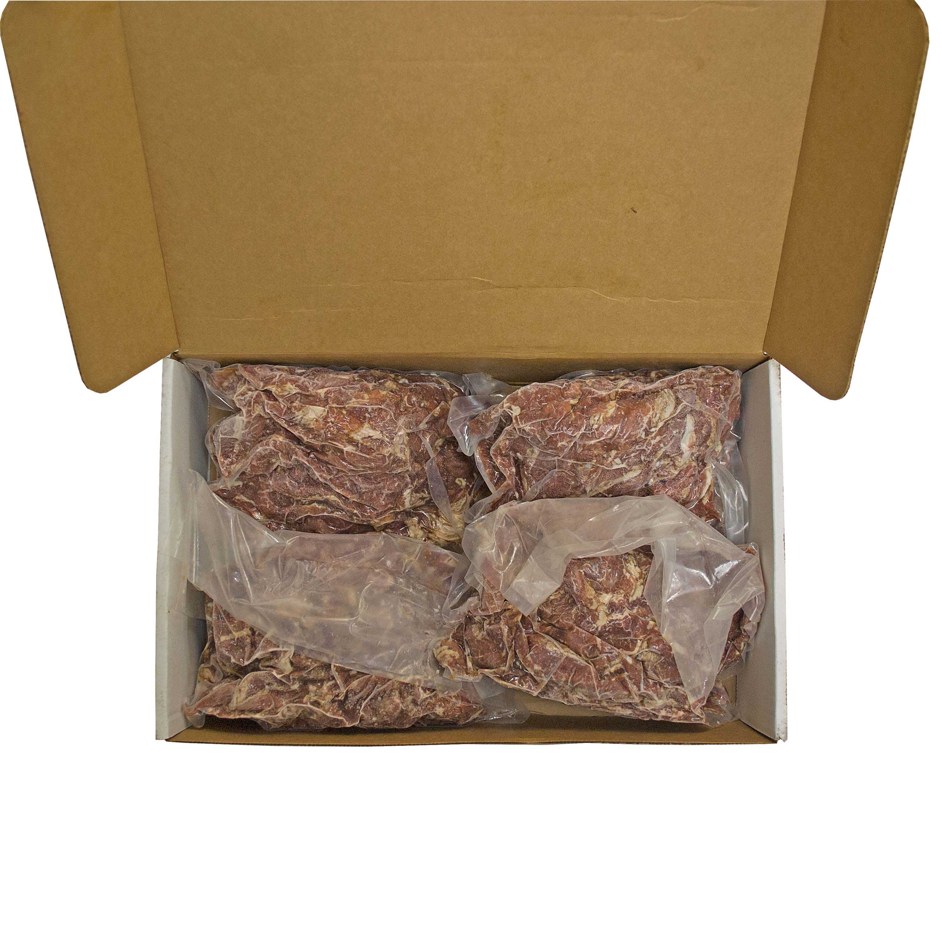 Kings Command Foods Glazed Grilled Seasoned Cooked Beef Steak, 2.5 Pound -- 4 per case.