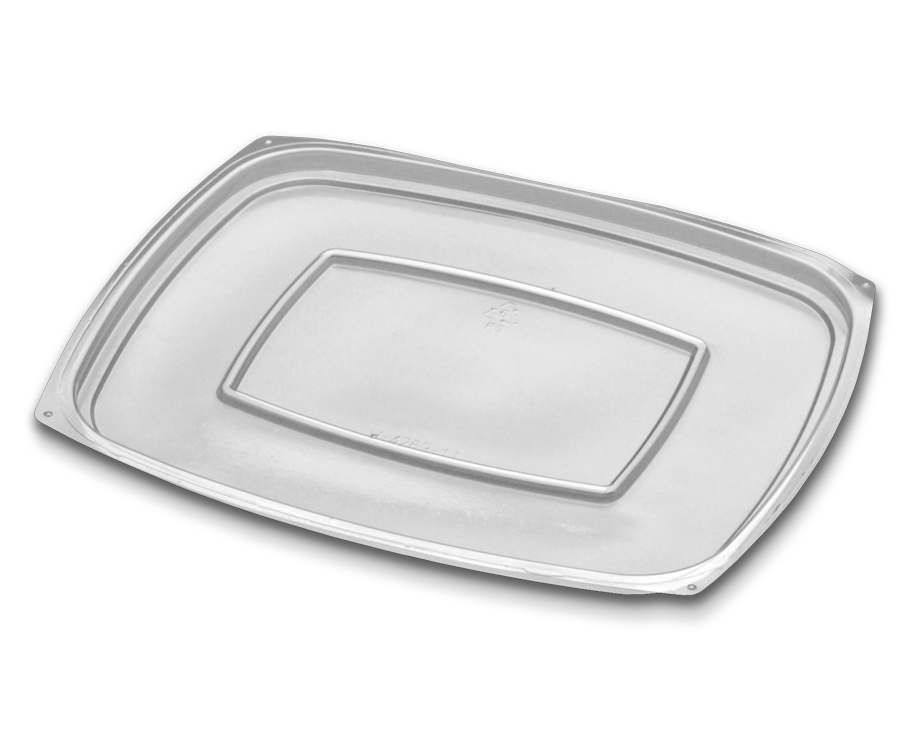 D and W Fine Pack VersaPak Polystyrene Clear Lid Only -- 250 per case.