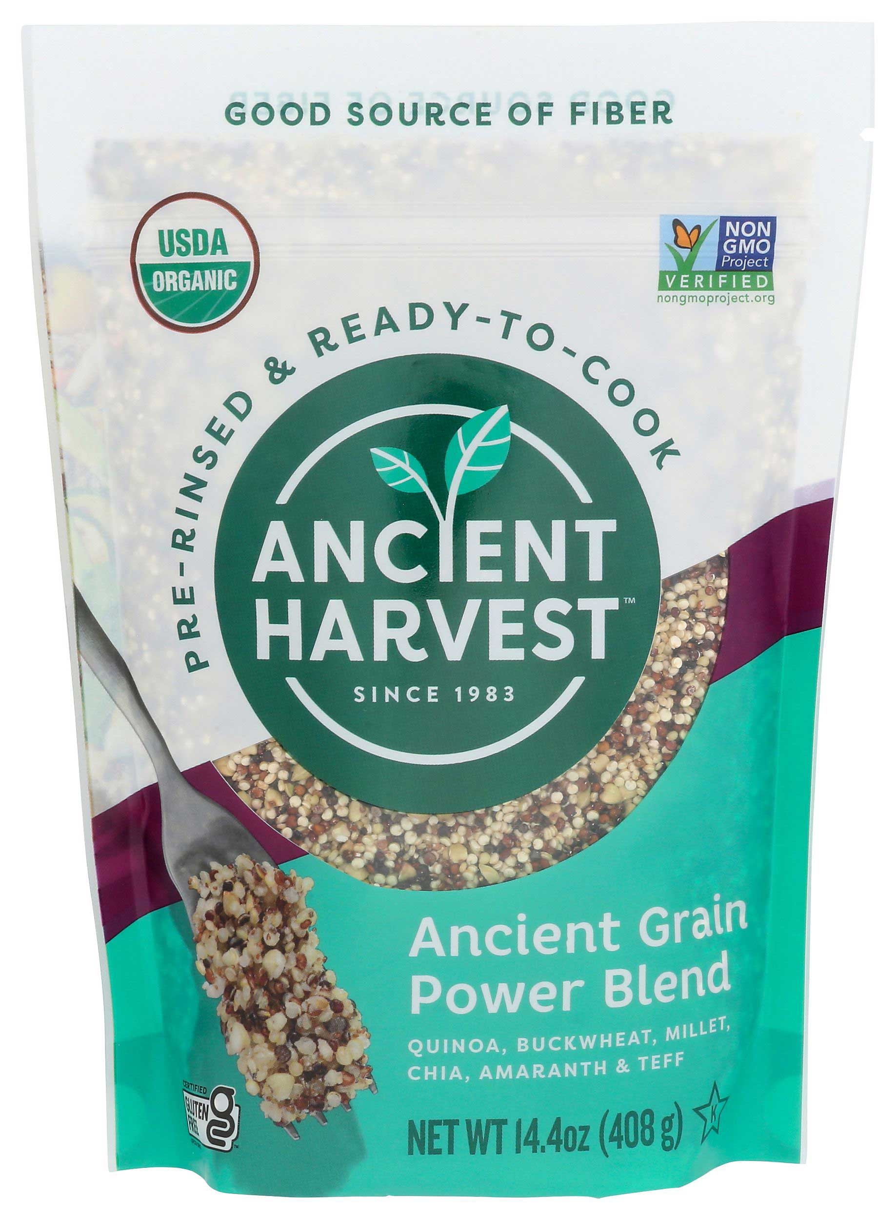 Ancient Harvest Organic Power Blends Ancient Grains, 14.4 Ounce -- 12 per case
