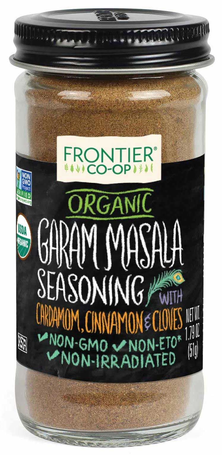 Frontier Organic Garam Masala Seasoning, 1.79 Ounce