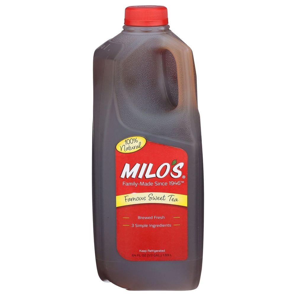 Milos Famous Sweet Tea, 64 Fluid Ounce -- 6 per case