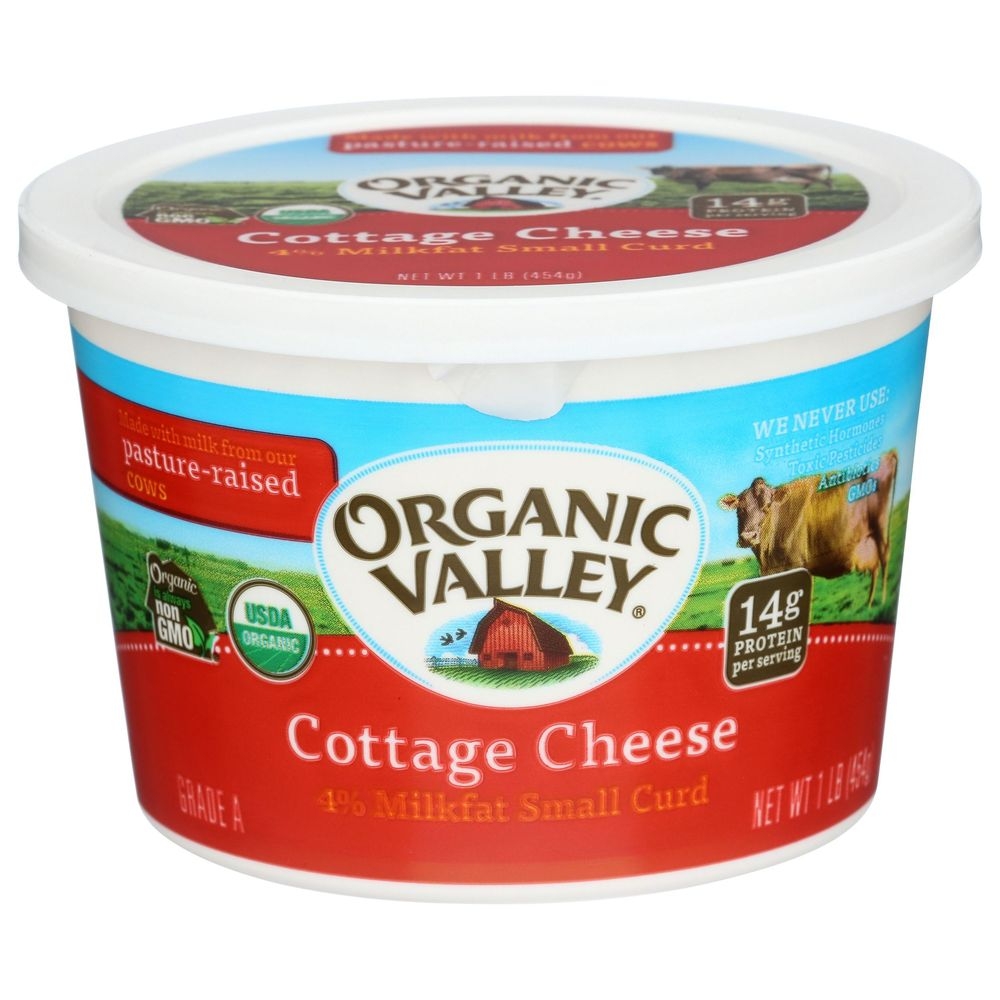 Organic Valley Organic Cottage Cheese, 16 Ounce -- 6 per case