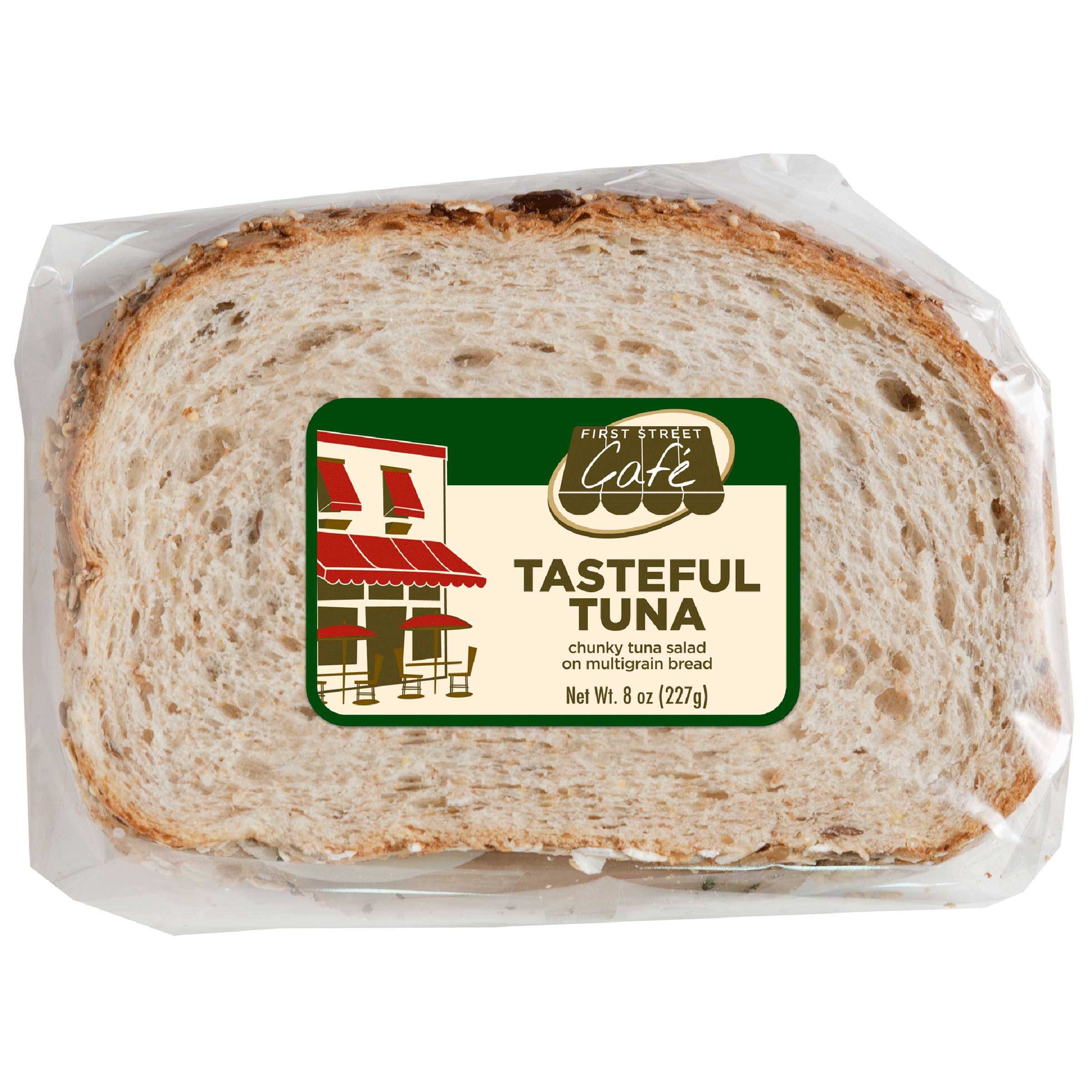 First Street Cafe Tasteful Tuna Salad On Multigrain Bread, 8.11 Ounce -- 10 per case