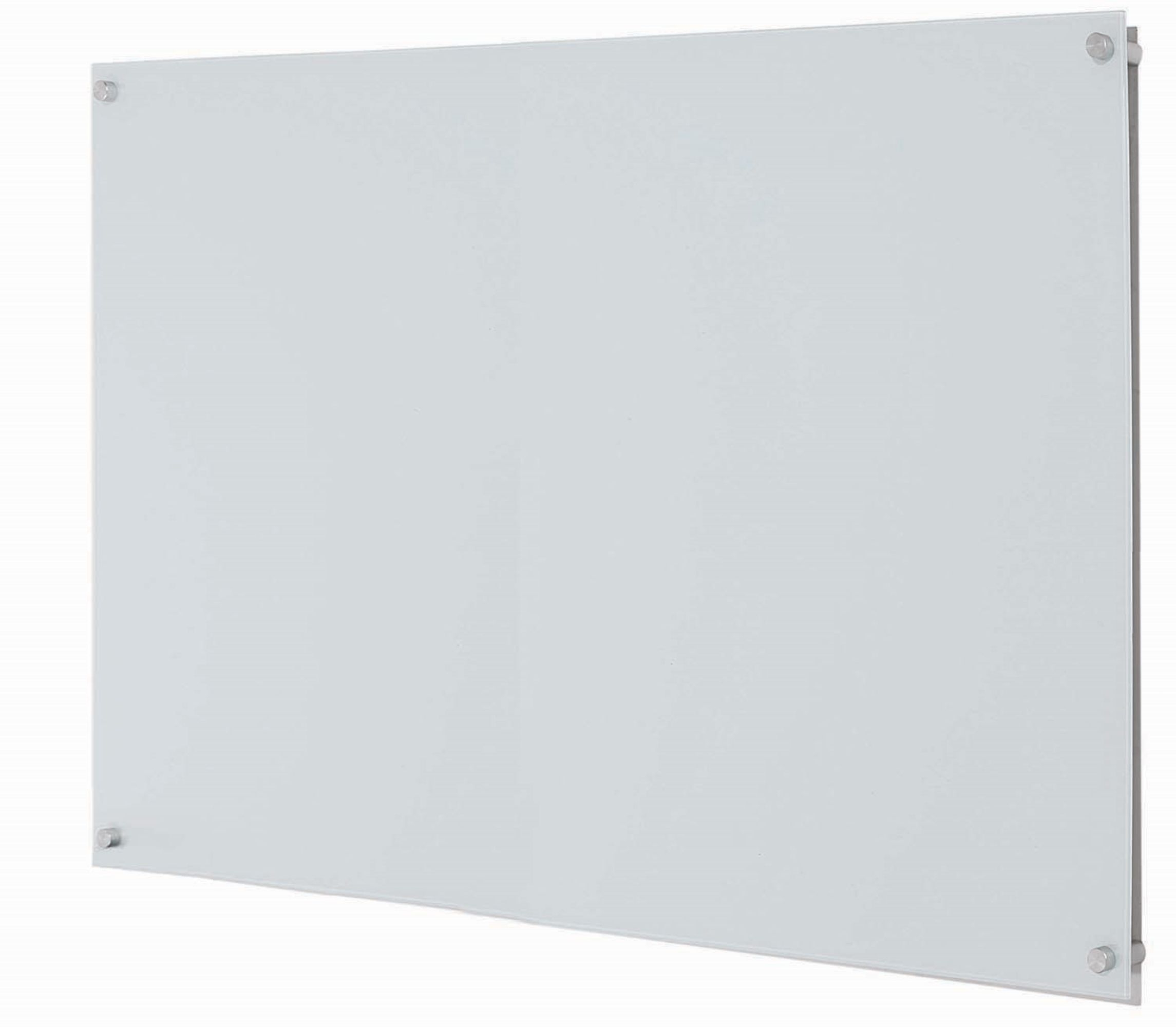 Aarco ClearVision 3 mm Magnetic Glass Markerboard, 36 inch Height x 48 inch Width