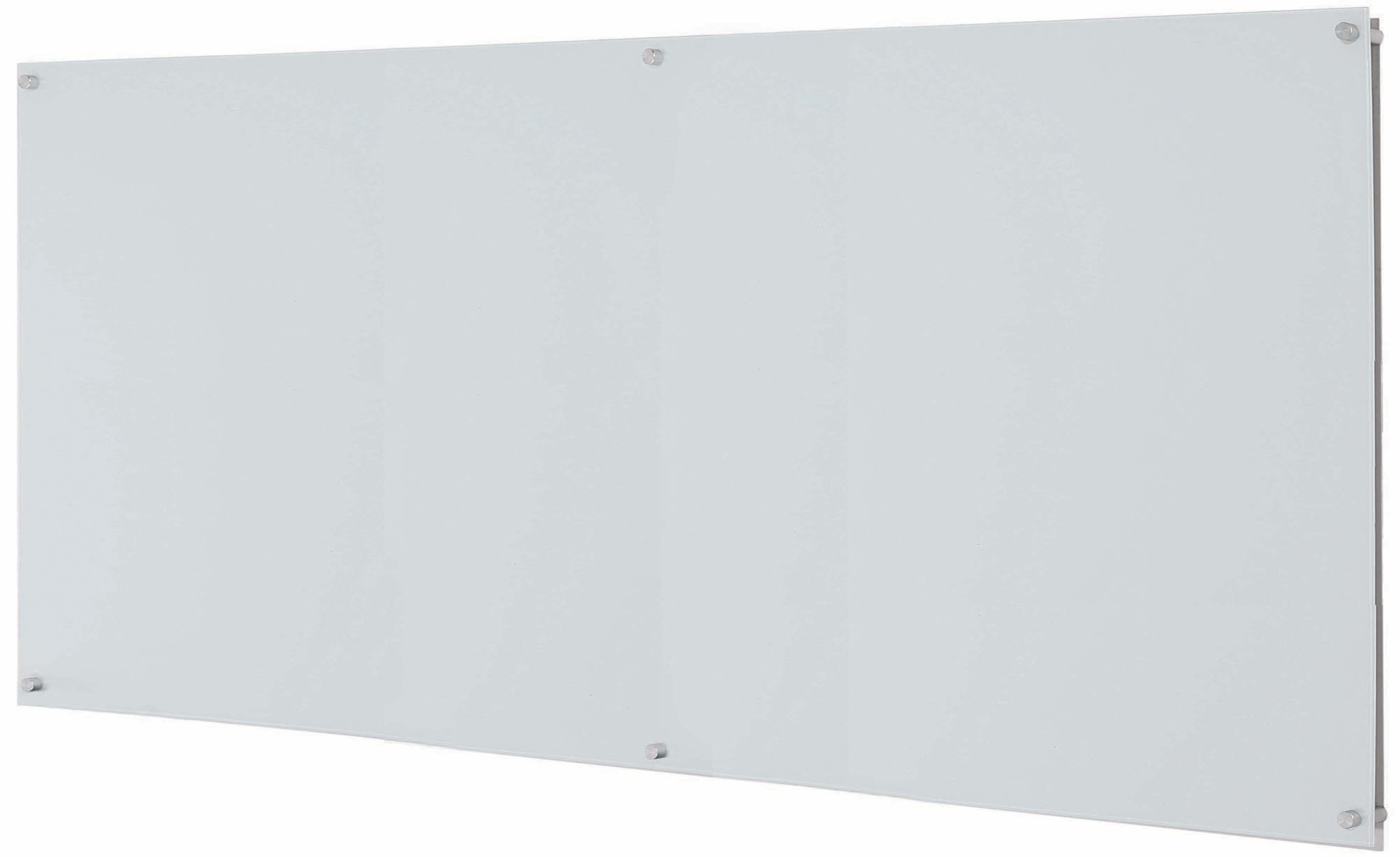 Aarco ClearVision 3 mm Magnetic Glass Markerboard, 48 inch Height x 96 inch Width