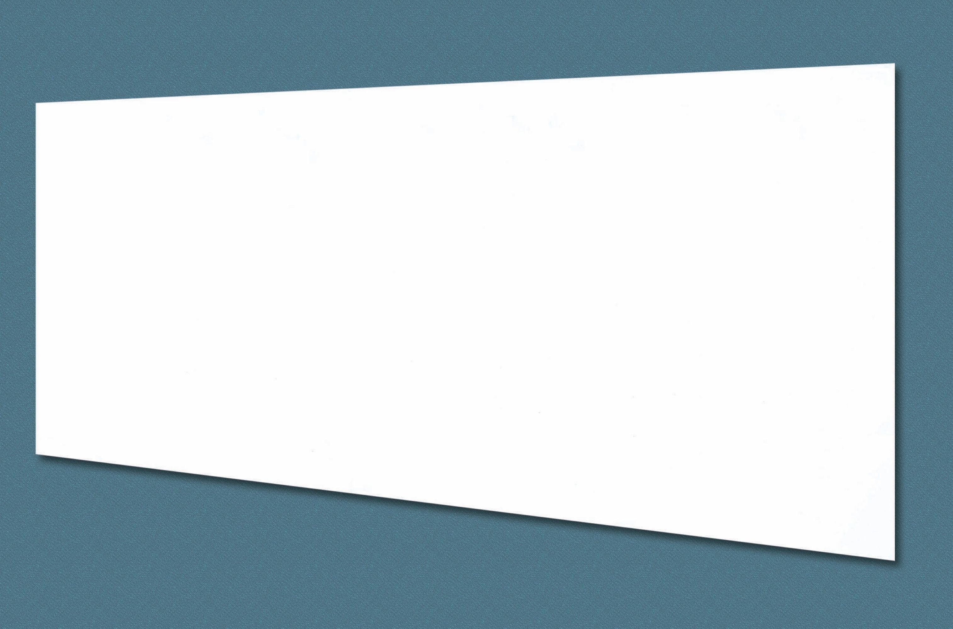 Aarco ClearVision Z-Bar Mounting 6 mm Magnetic Glass Markerboard, 48 inch Height x 120 inch Width
