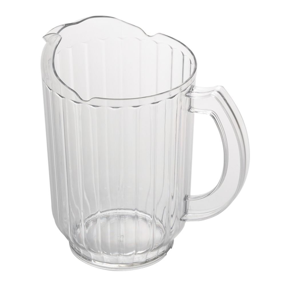 Cambro Camwear Economy Polycarbonate Clear Pitcher, 60 Ounce Capacity