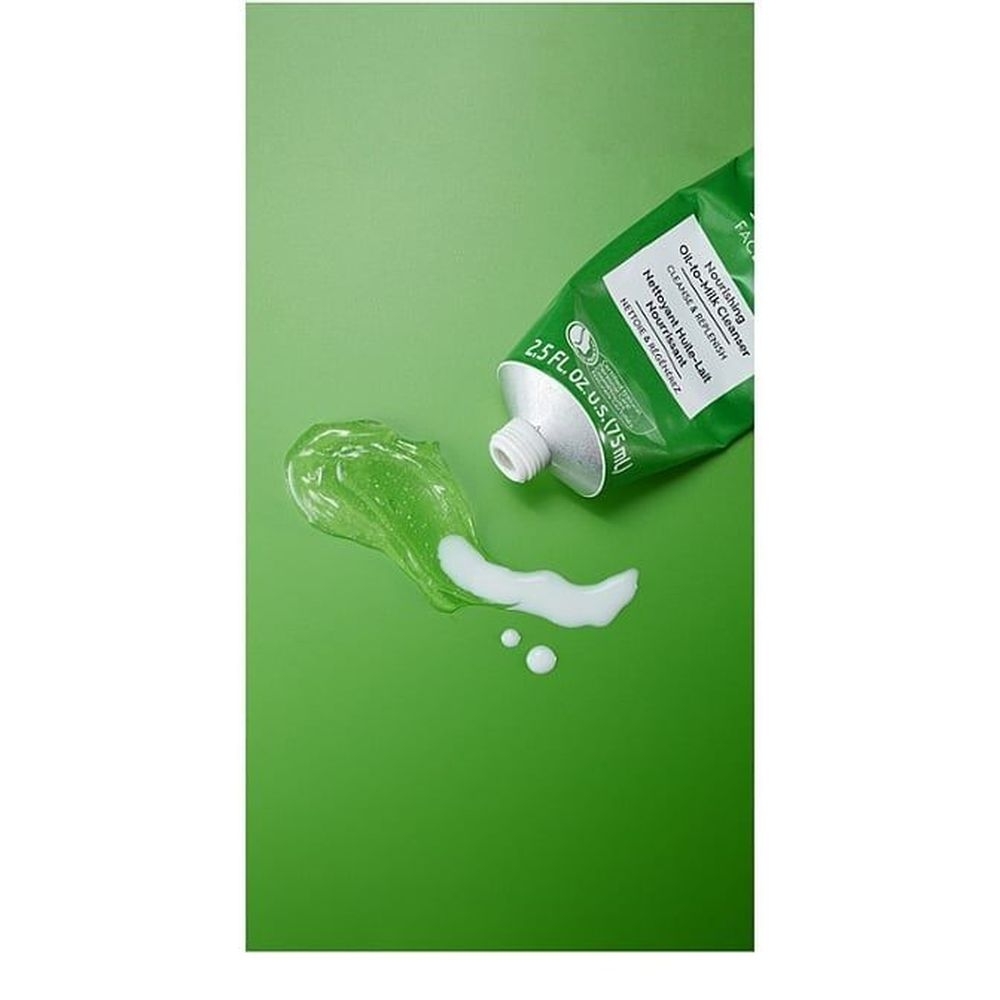 Weleda Skin Food Face Care Nourishing Oil to Milk Cleanser, 2.5 Fluid Ounce