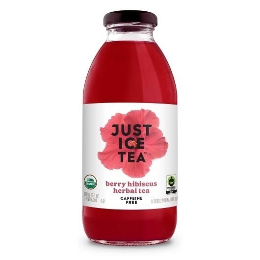 Just Ice Tea Berry Hibiscus Herbal Tea, 12 count