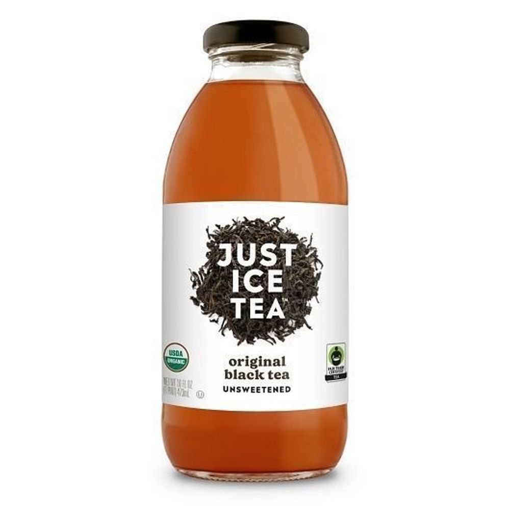 Just Ice Tea Original Black Tea, 16 Fluid Ounce -- 12 per case
