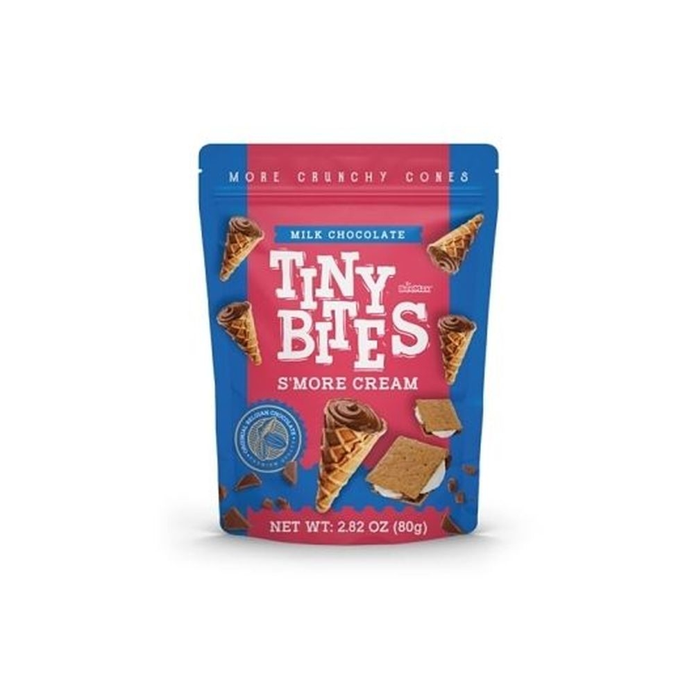 Hilco Smores Cream Milk Chocolate Tiny Waffle Bites, 2.82 Ounce -- 12 per case