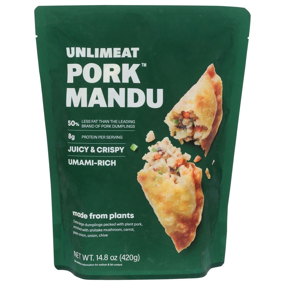 Unlimeat Pork Mandu, 14.8 Ounce -- 10 per case