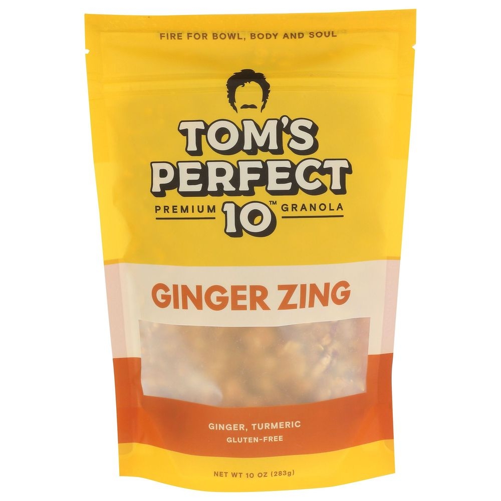 Toms Perfect 10 Ginger Zing Granola, 10 Ounce -- 12 per case