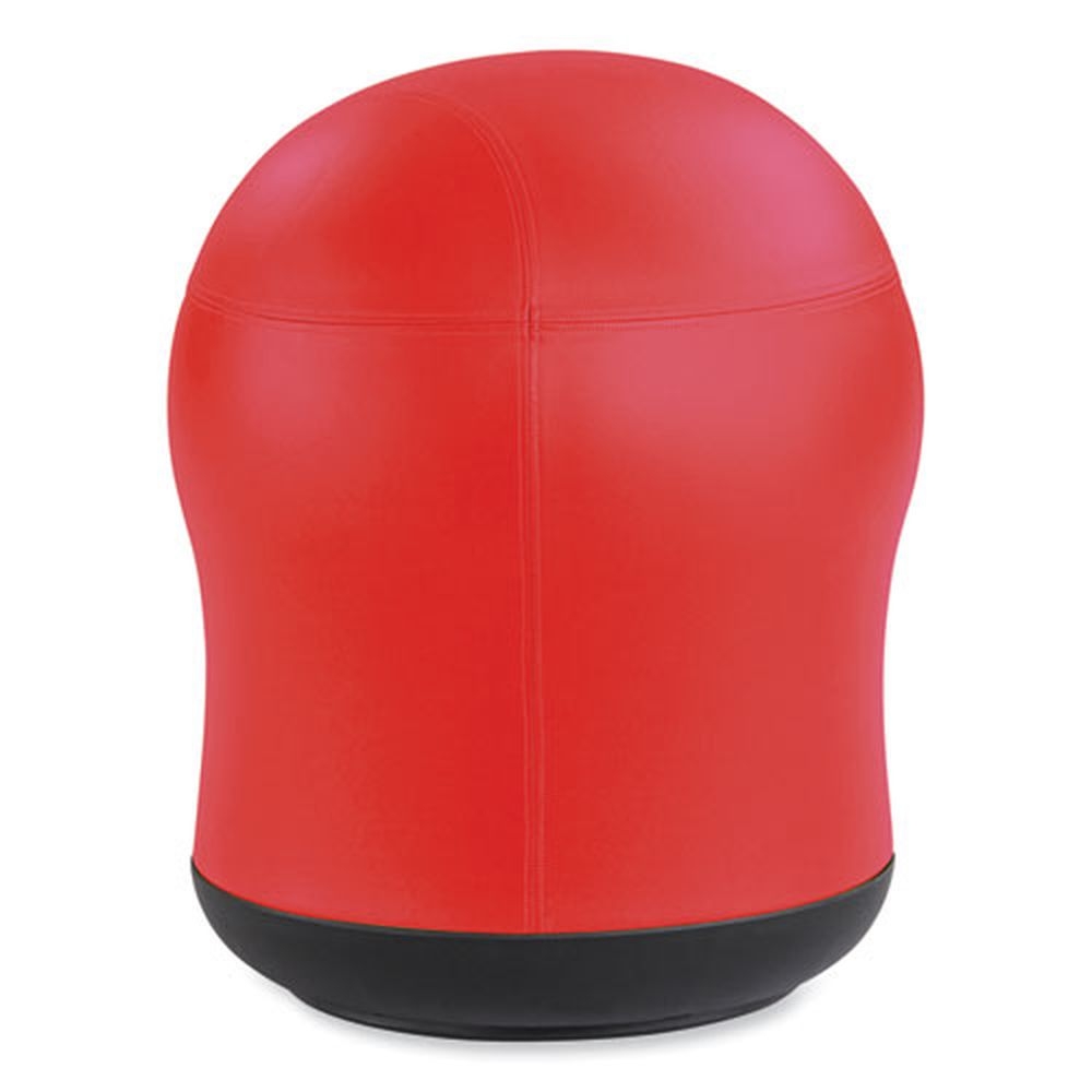 Safco Red Vinyl Backless Zenergy Swivel Ball Chair, Supports Up to 250 Pound