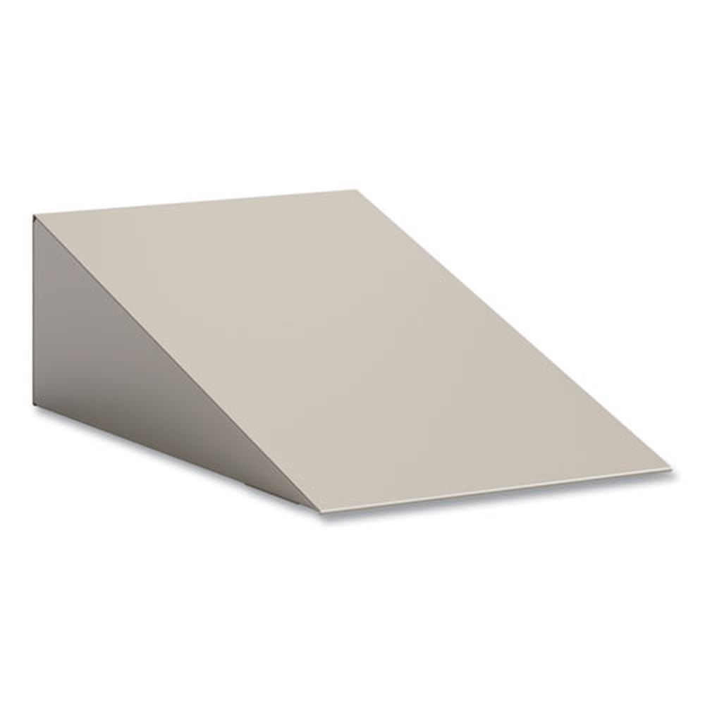 Safco Tan Single Sloped Metal Locker Hood Addition, 12 x 18 x 6 inch