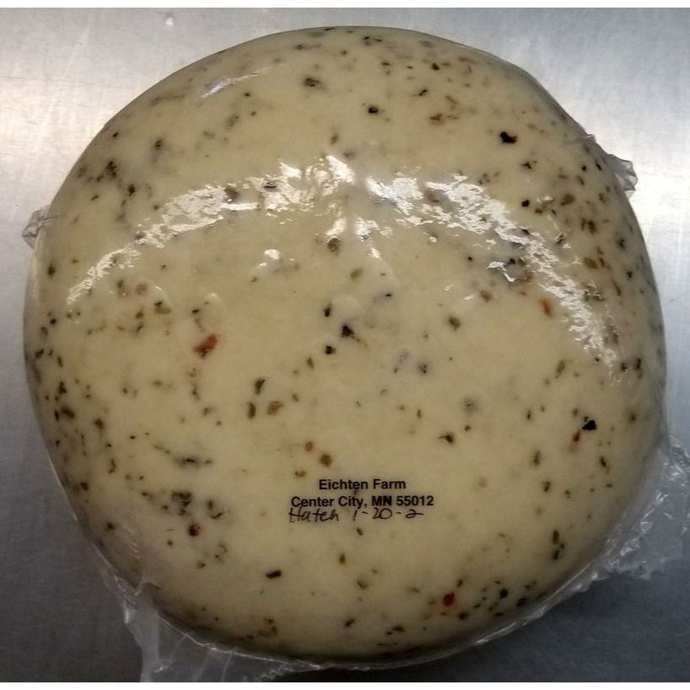 Eichtens Hatch Pepper Gouda Wheel Cheese, 10 Pound